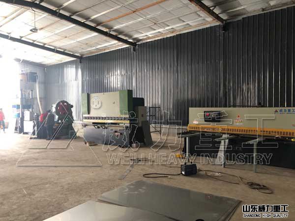 巧克力水箱板生產(chǎn)加工用剪板機、折彎機